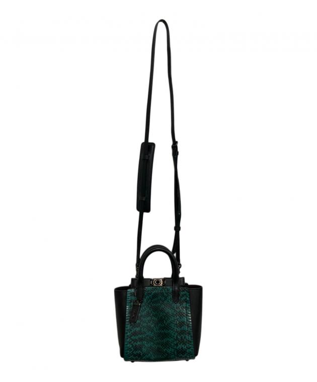 未使用★コーチ ショルダー バック ★グリーン 中古・古着通販】COACH (コーチ) ショルダーバッグ グリーン｜ブランド