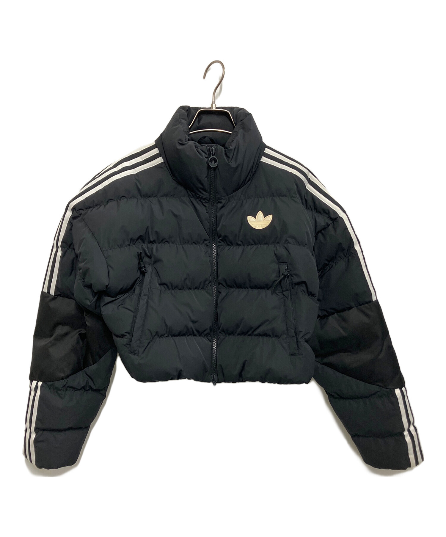 中古・古着通販】adidas (アディダス) クロップド中綿ジャケット