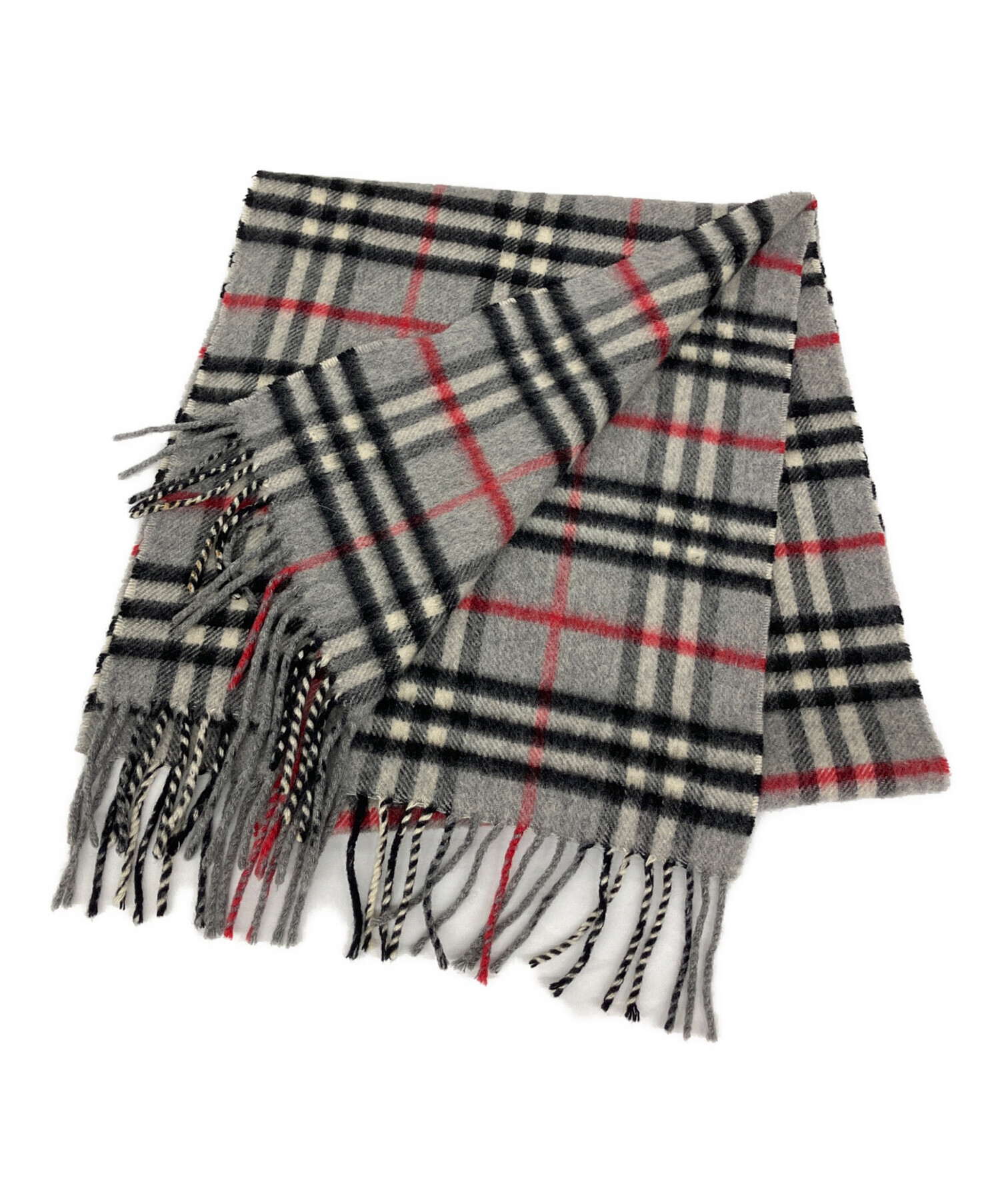 中古・古着通販】Burberry's (バーバリーズ) マフラー グレー