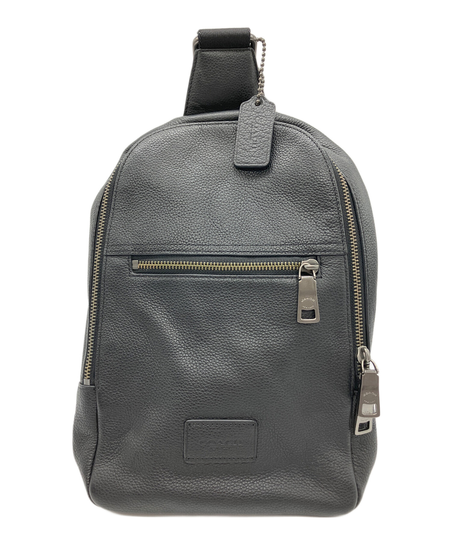 中古・古着通販】COACH (コーチ) ボディバッグ ブラック｜ブランド