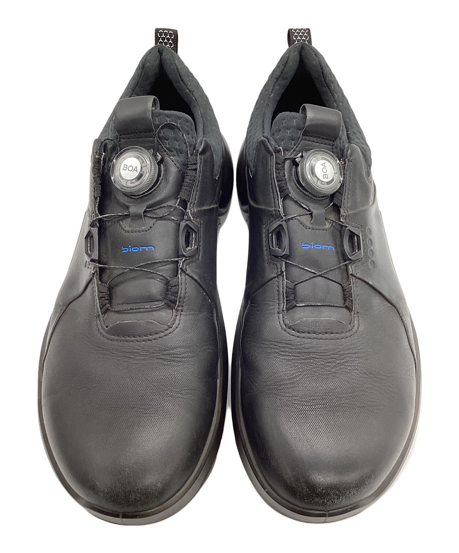 ECCO ゴルフシューズ 未使用 中古・古着通販】ECCO (エコー) ゴルフシューズ ブラック サイズ:29.5