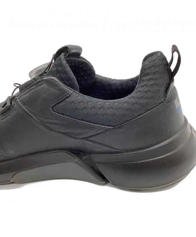 中古・古着通販】ECCO (エコー) ゴルフシューズ ブラック サイズ:29.5