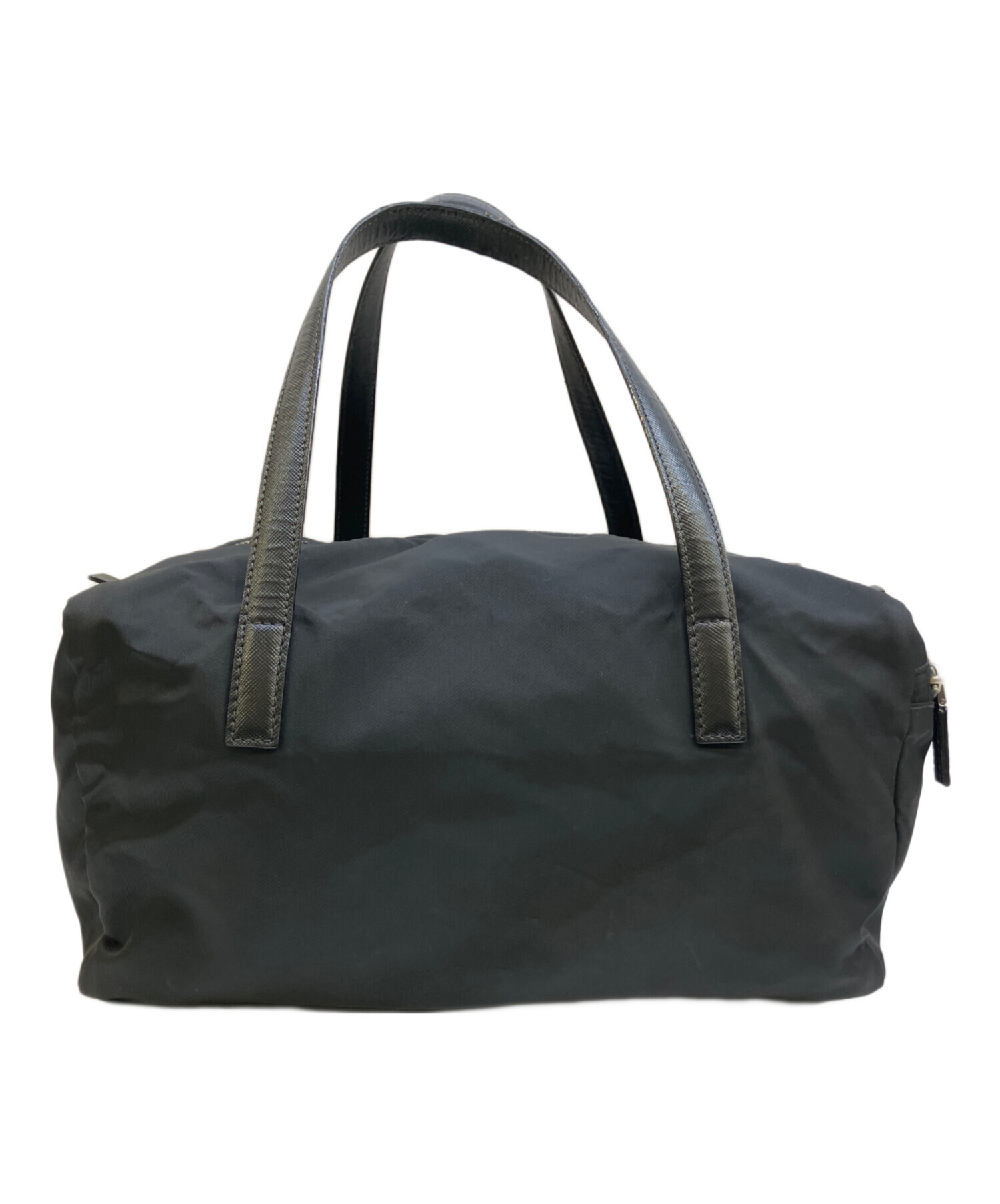 中古・古着通販】PRADA (プラダ) ミニボストンバッグ ブラック 