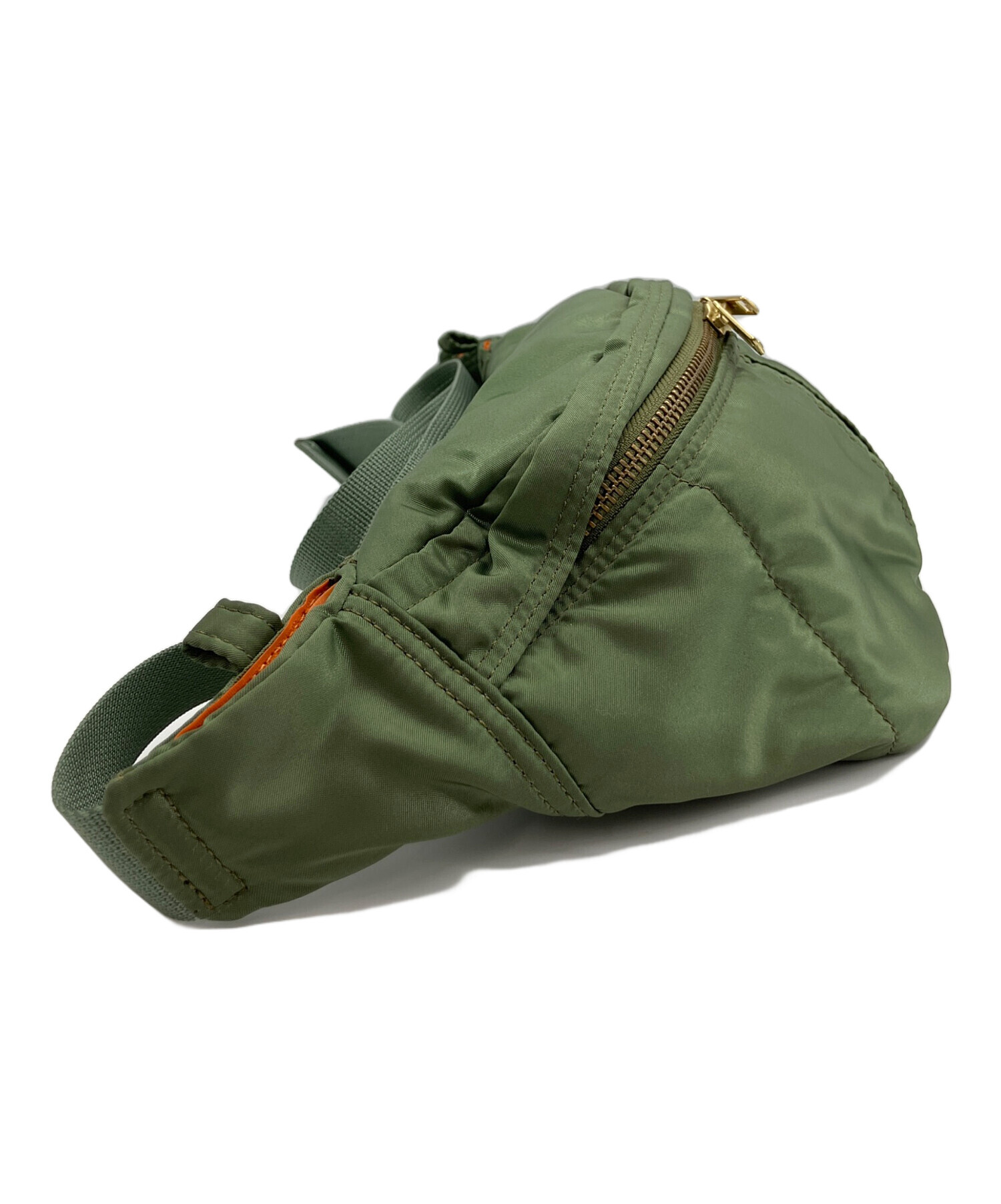 中古・古着通販】PORTER (ポーター) ウエストバッグ グリーン 