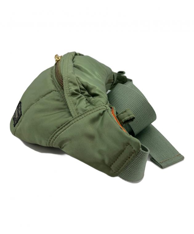 中古・古着通販】PORTER (ポーター) ウエストバッグ グリーン