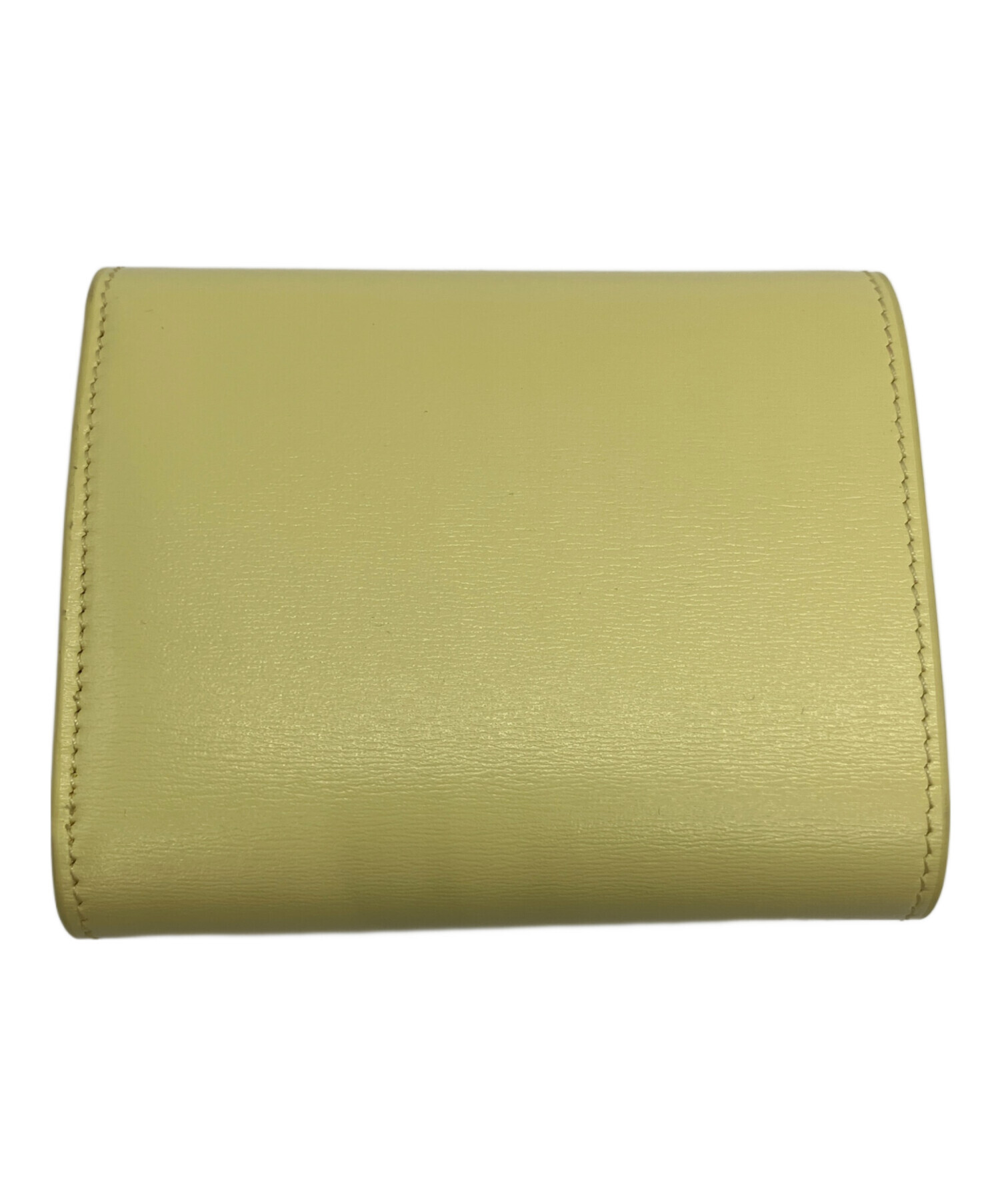 中古・古着通販】CELINE (セリーヌ) 3つ折り財布 イエロー｜ブランド