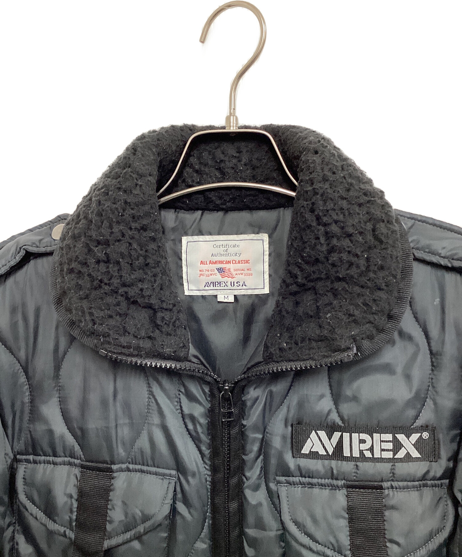 中古・古着通販】AVIREX (アヴィレックス) キルティングジャケット 