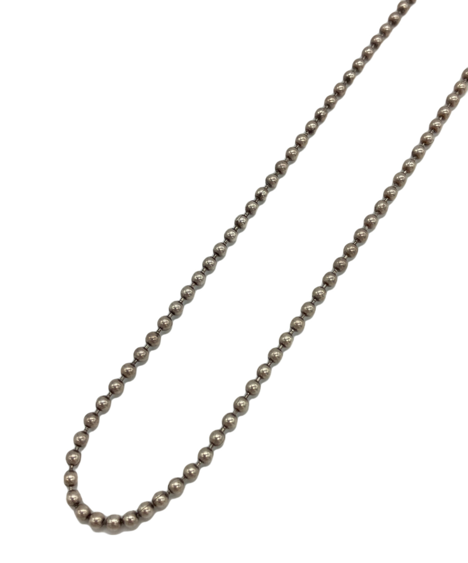 中古・古着通販】シルバーネックレス (シルバーネックレス) シルバー 