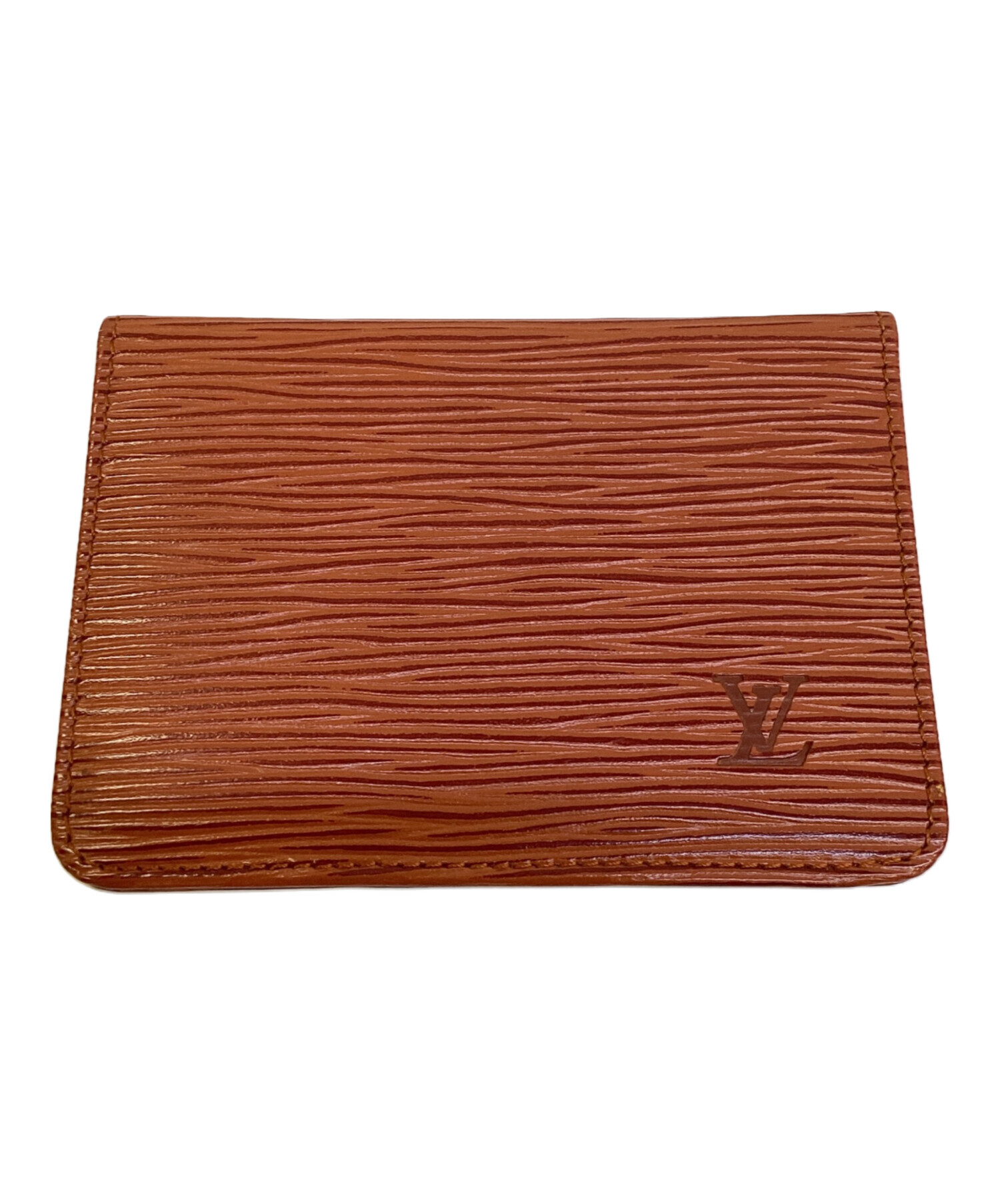 中古・古着通販】LOUIS VUITTON (ルイ ヴィトン) パスケース ブラウン 