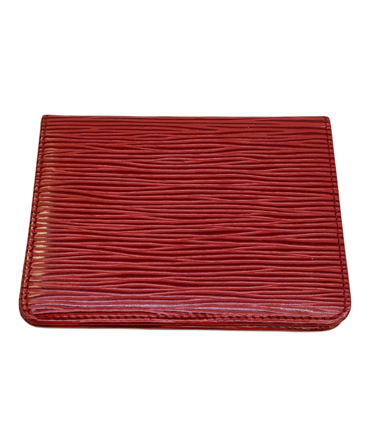 中古・古着通販】LOUIS VUITTON (ルイ ヴィトン) パスケース レッド