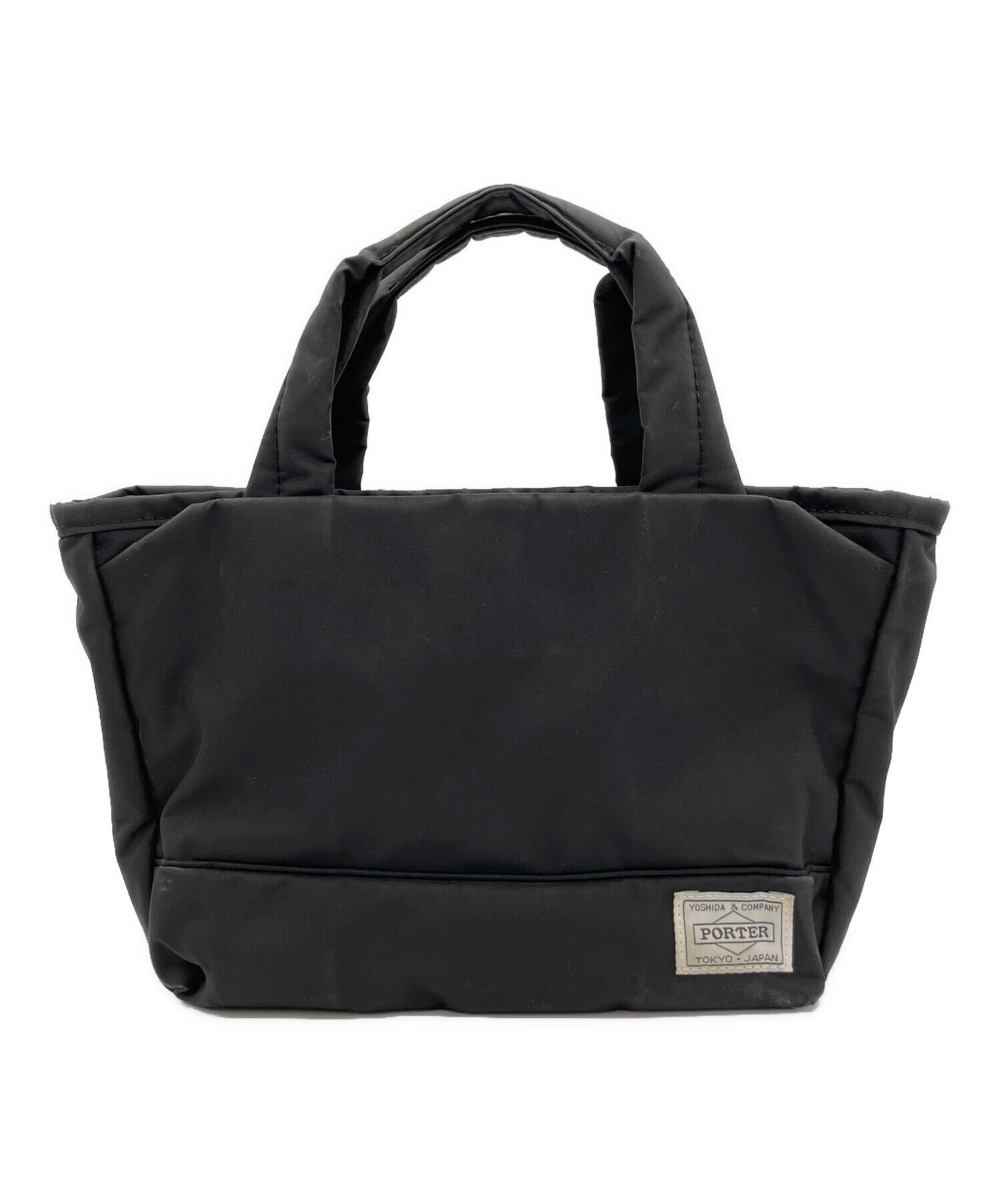 中古・古着通販】PORTER (ポーター) ミニトートバッグ ブラック 