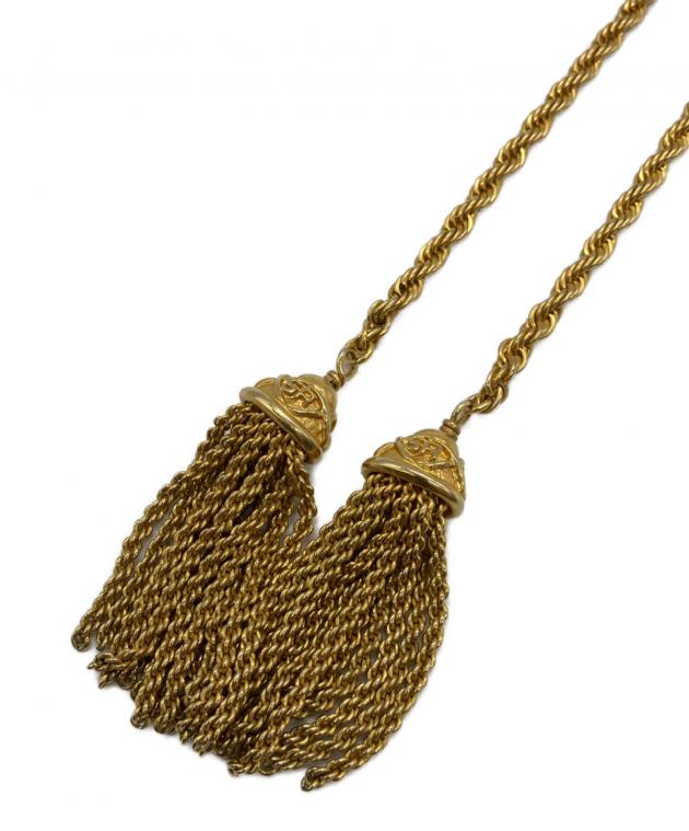 中古・古着通販】SONIA RYKIEL (ソニア リキエル) ネックレス ゴールド 中古・古着通販】SONIA RYKIEL (ソニア リキエル) ネックレス ゴールド