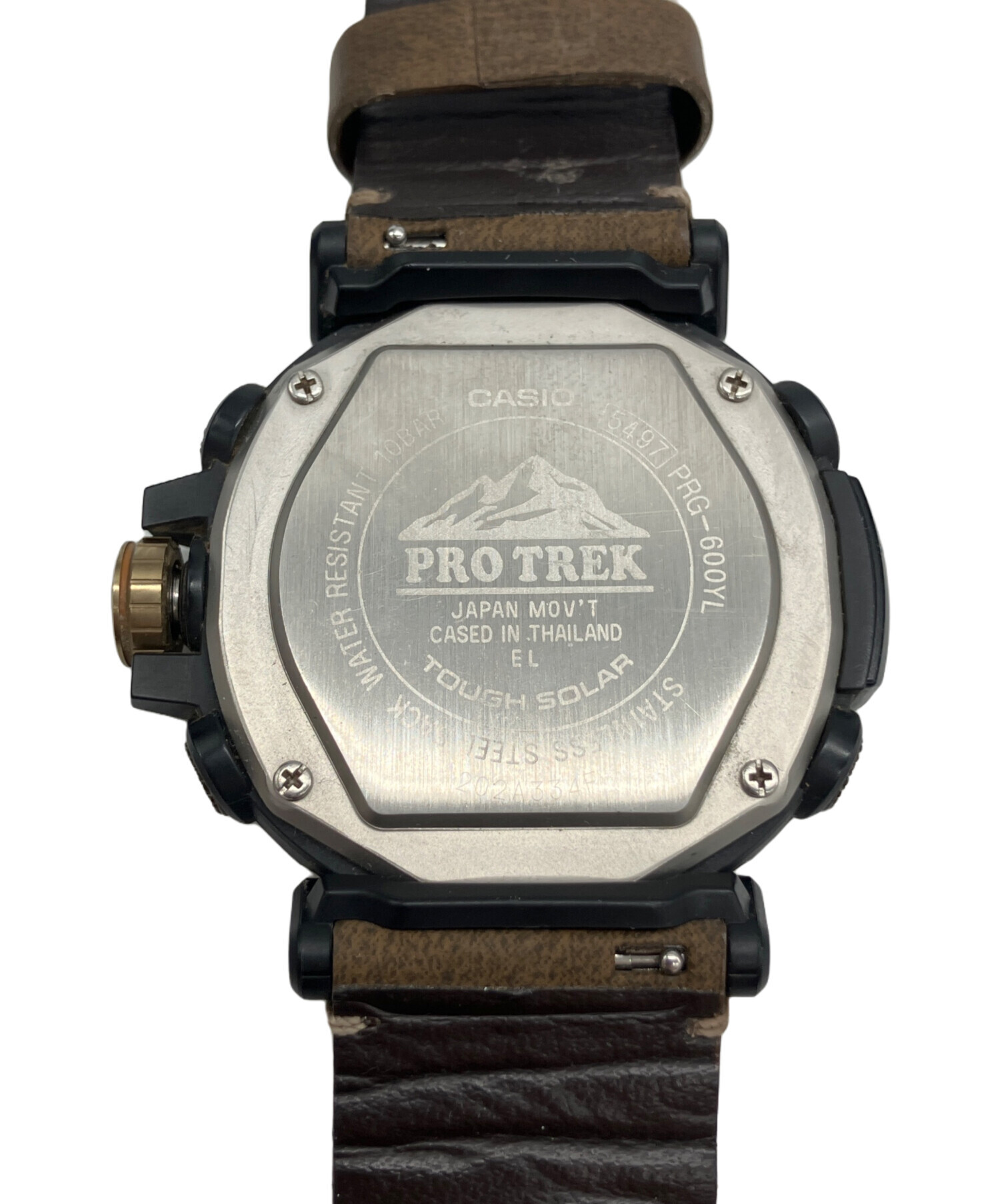中古・古着通販】CASIO (カシオ) 腕時計 PROTREK グレー｜ブランド 