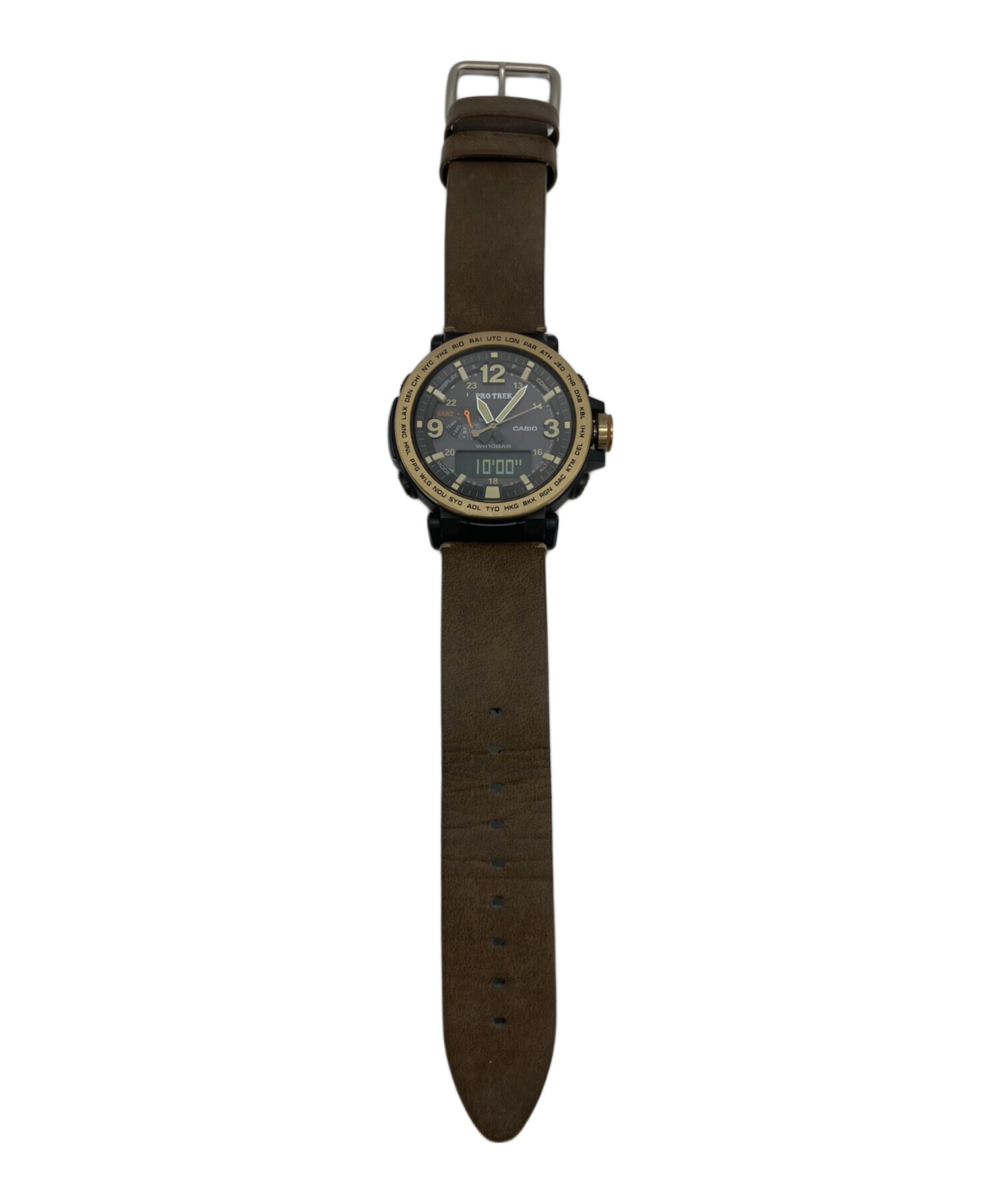 中古・古着通販】CASIO (カシオ) 腕時計 PROTREK グレー｜ブランド 