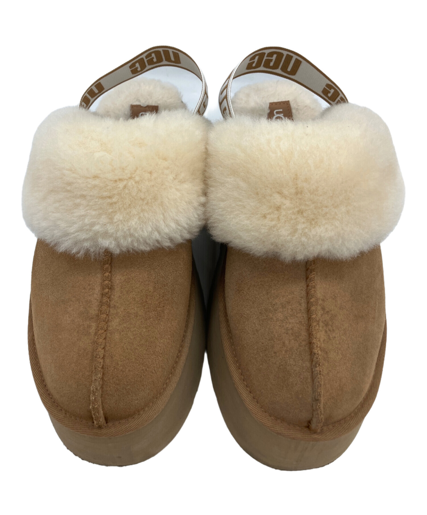 中古・古着通販】UGG (アグ) ムートンサンダル ブラウン サイズ:24