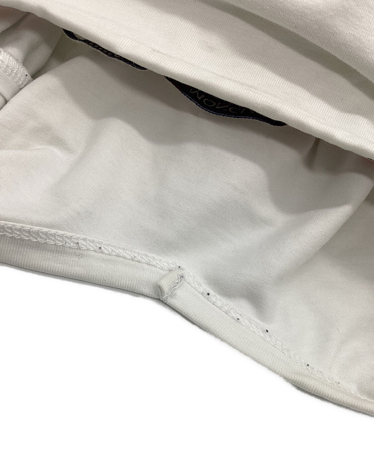 中古・古着通販】MONCLER (モンクレール) 半袖カットソー ホワイト