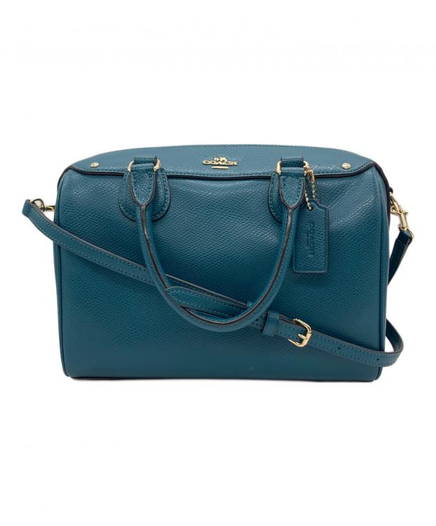中古・古着通販】COACH (コーチ) 2WAYバッグ ブルー｜ブランド・古着