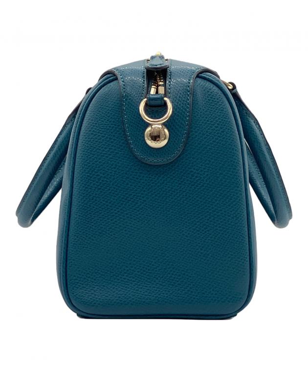 中古・古着通販】COACH (コーチ) 2WAYバッグ ブルー｜ブランド・古着