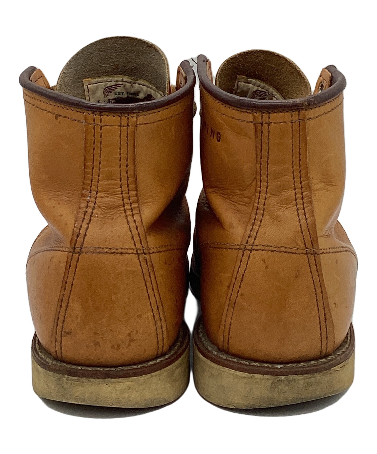 中古・古着通販】RED WING (レッドウィング) レザーブーツ ブラウン 