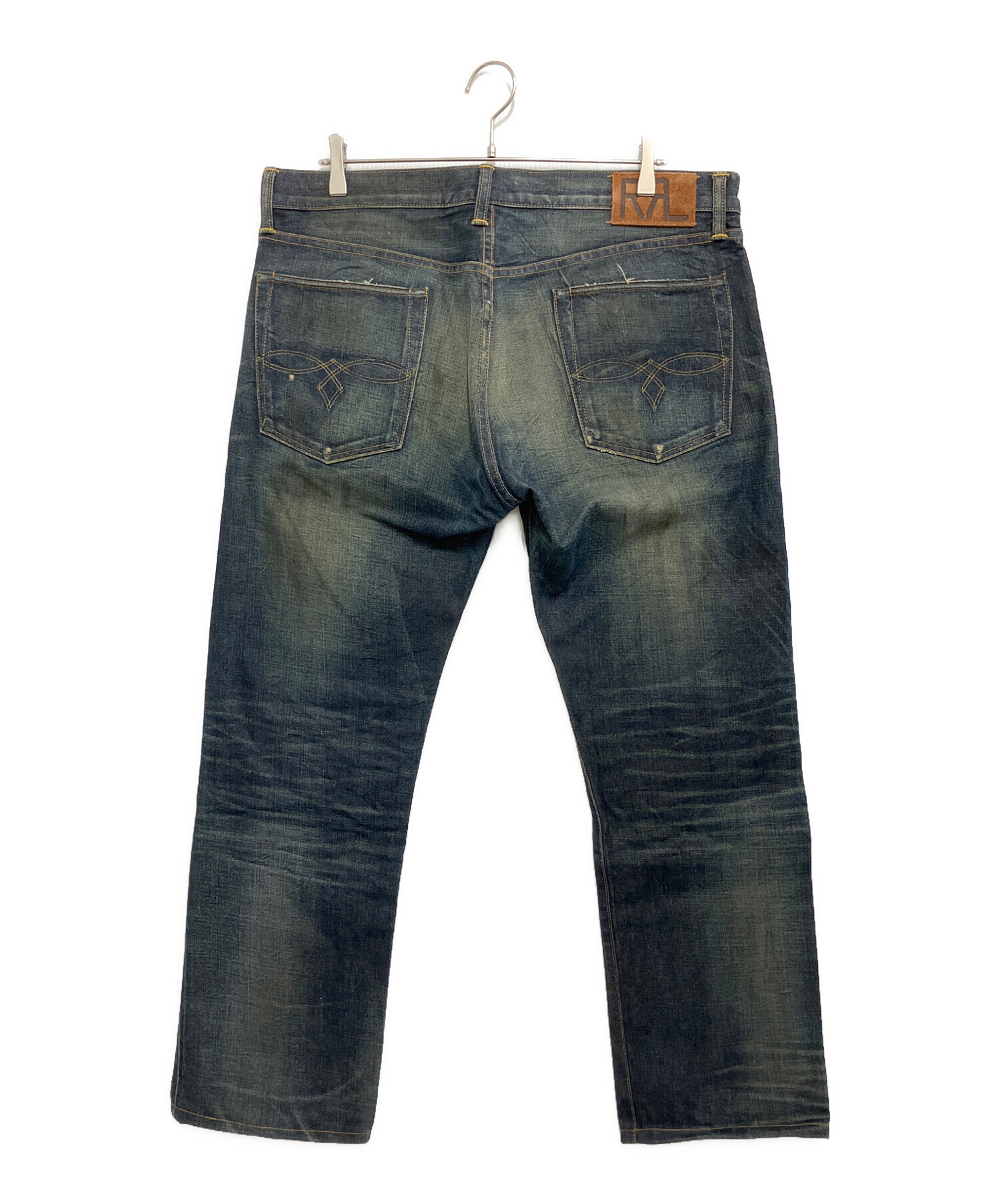 中古・古着通販】RRL (ダブルアールエル) STRAIGHT LEG 5POCKET DENIM 