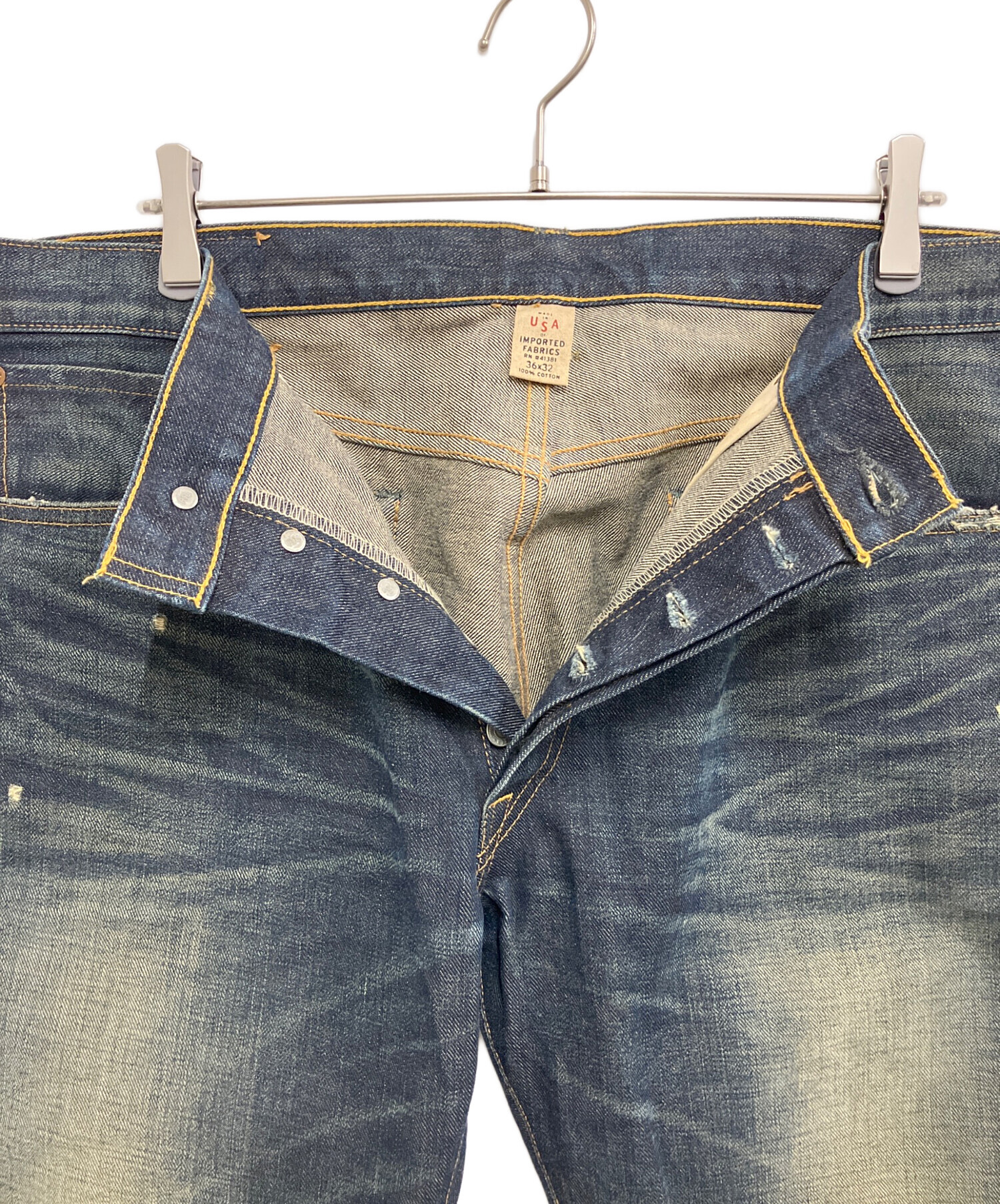 中古・古着通販】RRL (ダブルアールエル) STRAIGHT LEG 5POCKET DENIM 