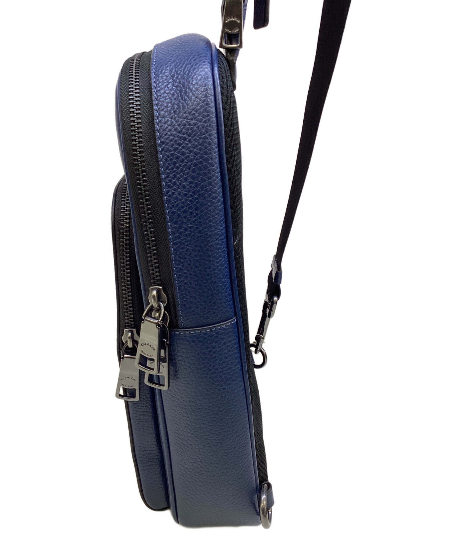 中古・古着通販】COACH (コーチ) ボディーバッグ ブルー｜ブランド