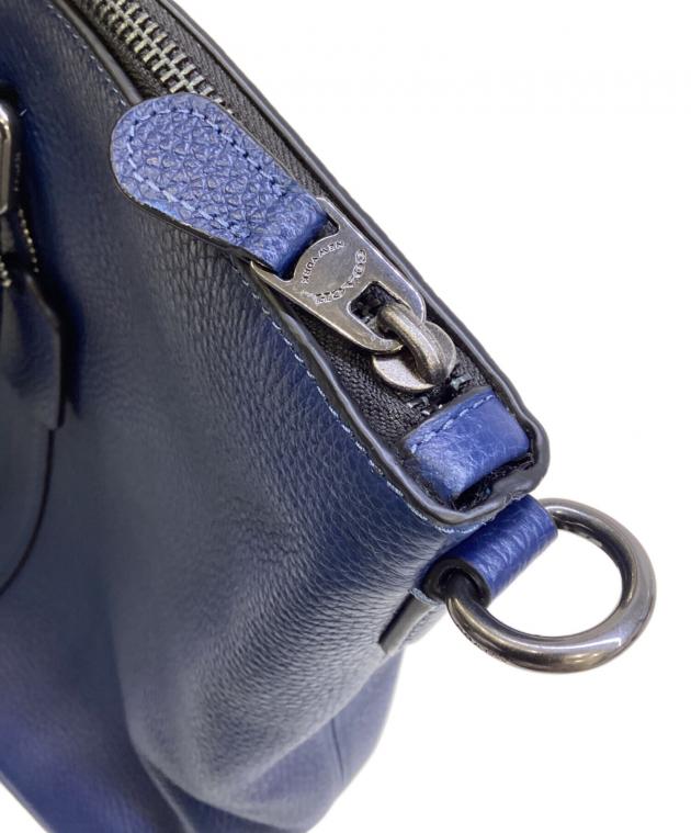 中古・古着通販】COACH (コーチ) 2WAYバッグ ブルー｜ブランド・古着