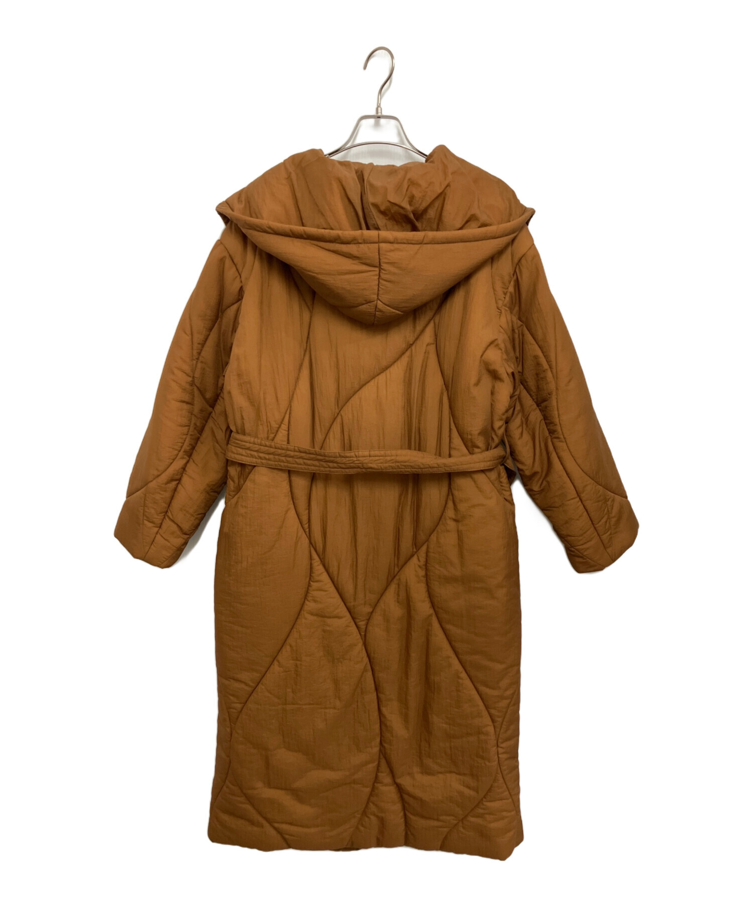 中古・古着通販】AMERI (アメリ) WAVE STITCH HEAT POLAK LONG COAT