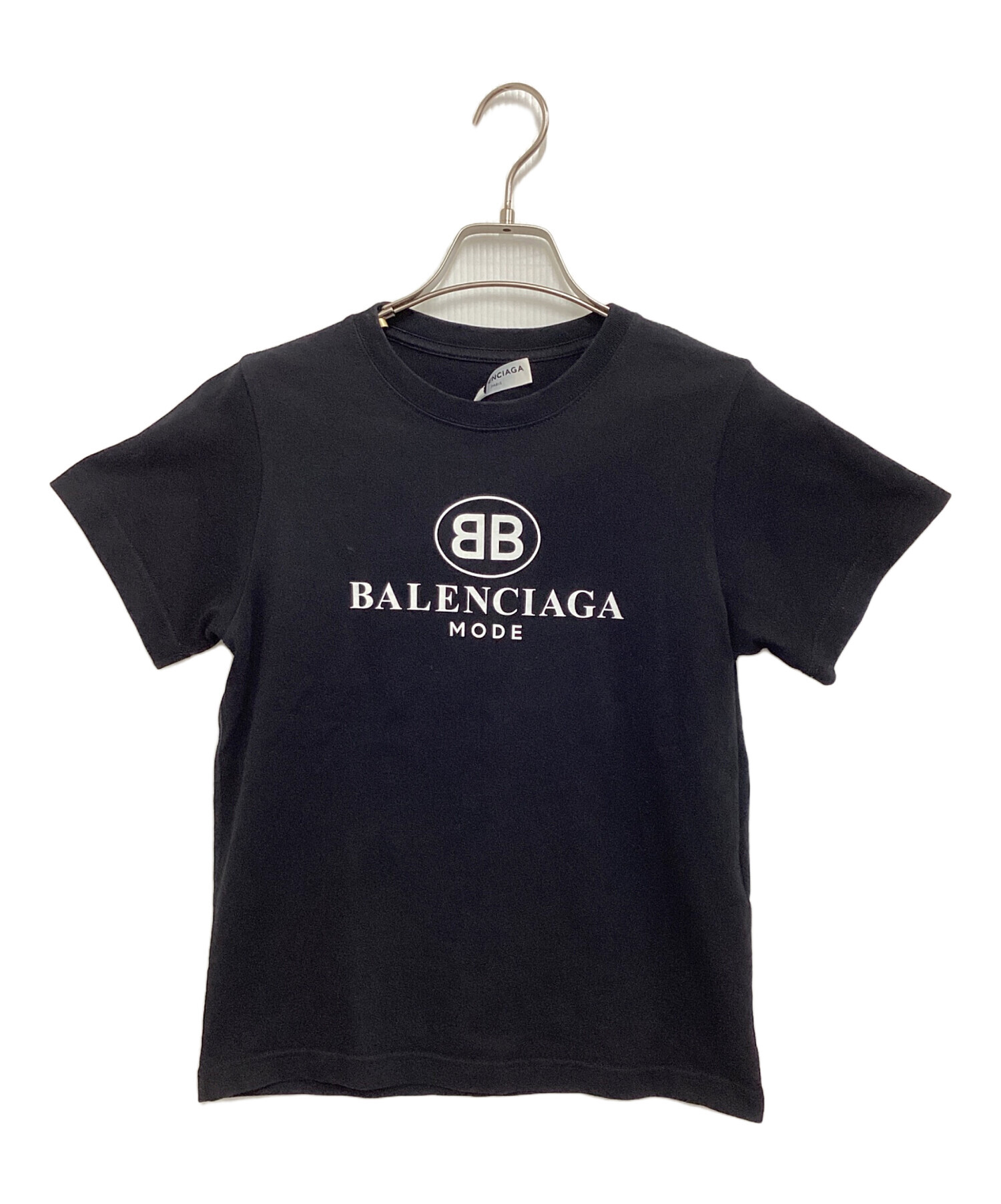 中古・古着通販】BALENCIAGA (バレンシアガ) 半袖カットソー ブラック 