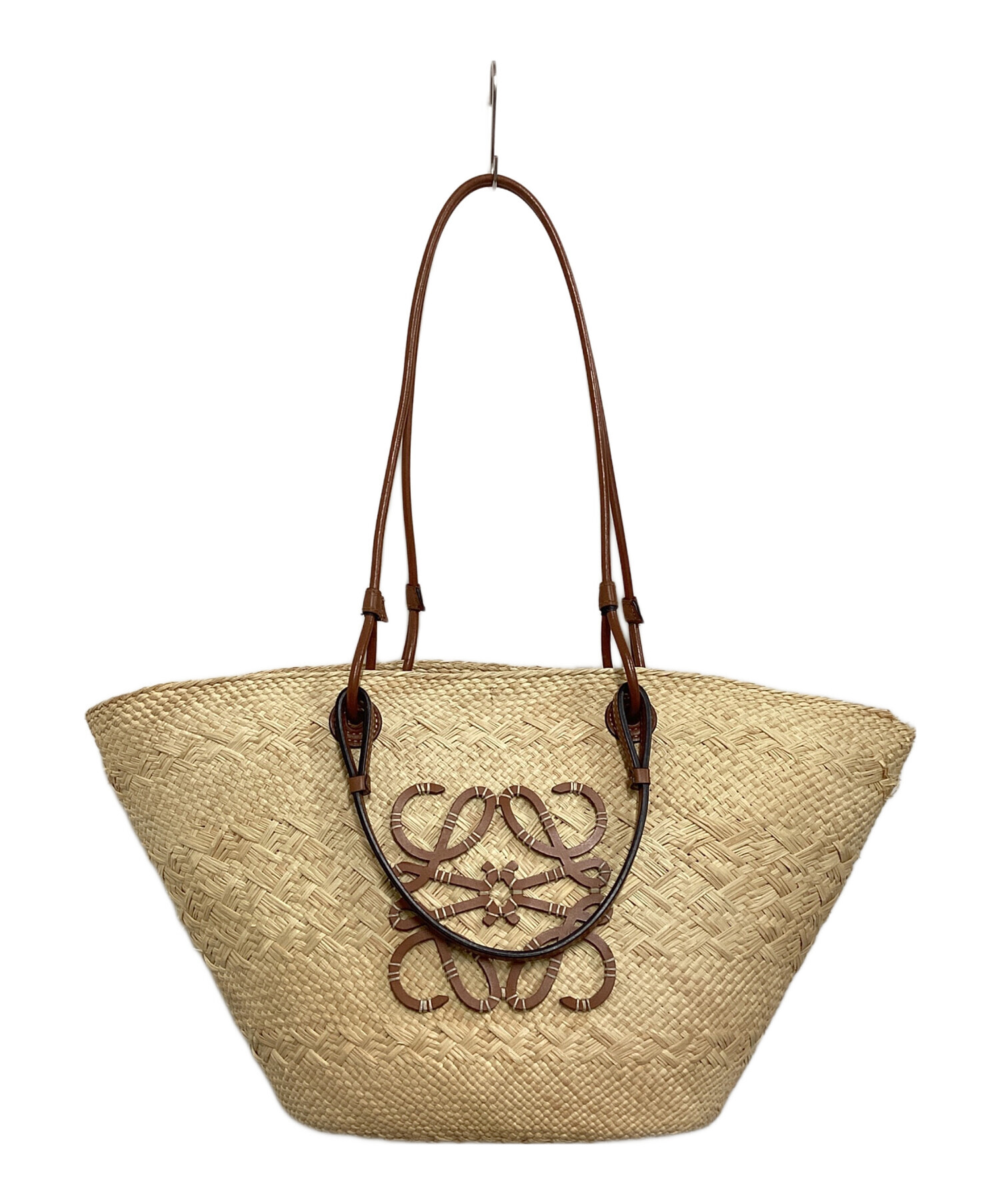 ロエベ★LOEWEアナグラムスクエアトートバッグ★中古美品★ LOEWE（ロエベ） 中古 トートバッグ レディース ブランド アナグラム