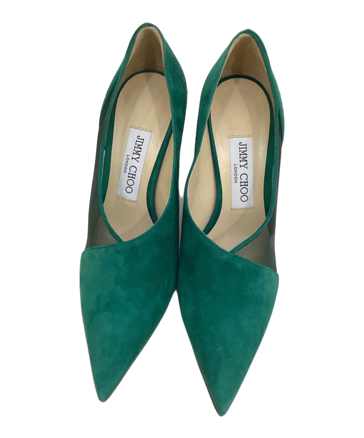 中古・古着通販】JIMMY CHOO (ジミーチュウ) スウェードパンプス
