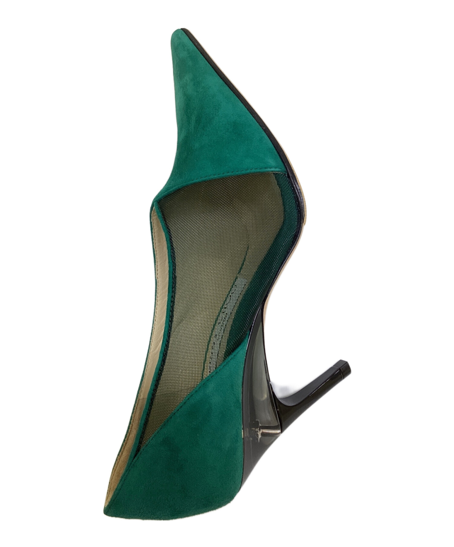 中古・古着通販】JIMMY CHOO (ジミーチュウ) スウェードパンプス