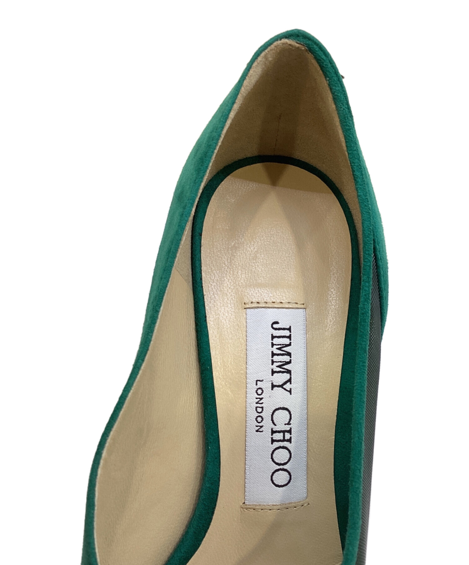 中古・古着通販】JIMMY CHOO (ジミーチュウ) スウェードパンプス