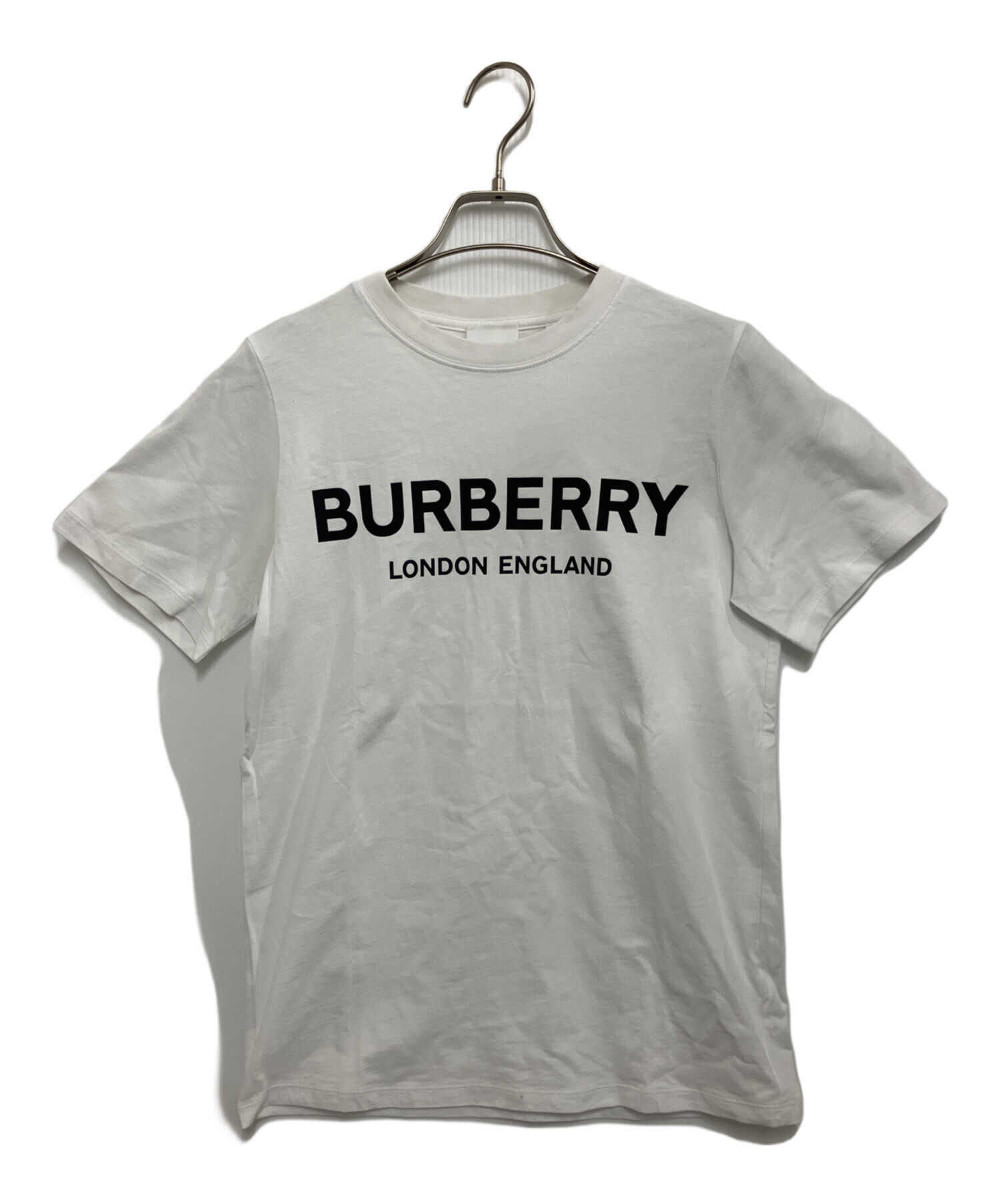 BURBERRY ホワイト Tシャツ 14Y/164cm 未使用に近い 中古・古着通販】BURBERRY (バーバリー) ロゴTシャツ ホワイト サイズ