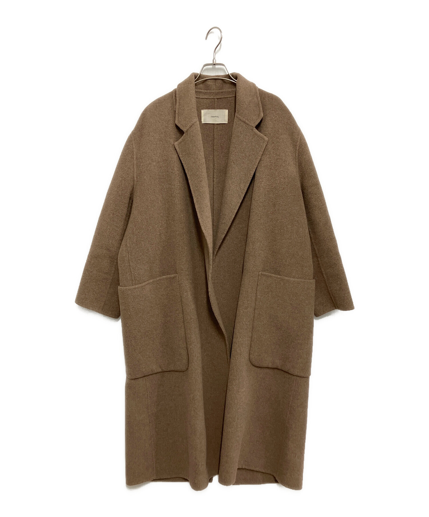 中古・古着通販】TODAYFUL (トゥデイフル) Wool Over Coat ブラウン
