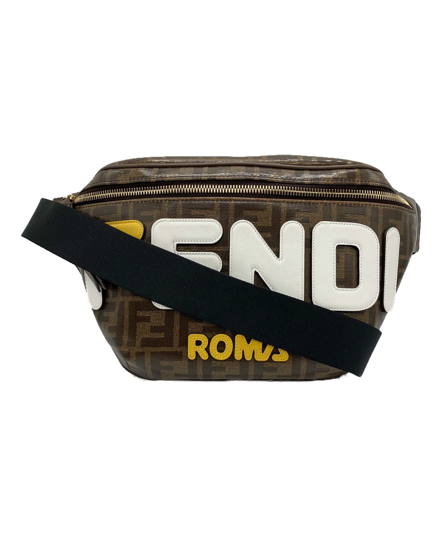 FENDI×FILA コラボ　ボディバッグ/ウェストバッグ 中古・古着通販】FENDI (フェンディ) FILA (フィラ) ボディーバッグ
