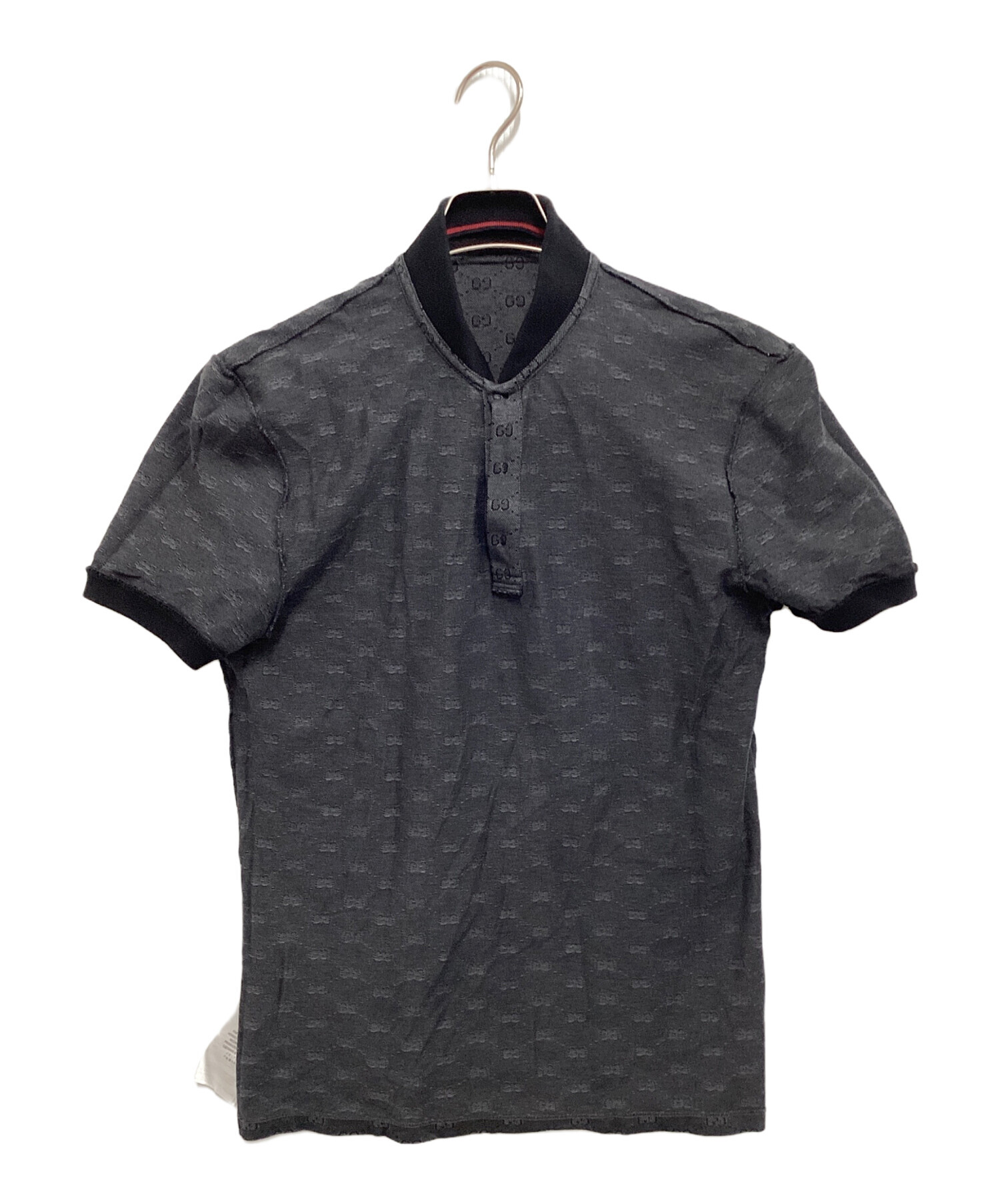 中古・古着通販】GUCCI (グッチ) GG柄シェリーラインポロシャツ