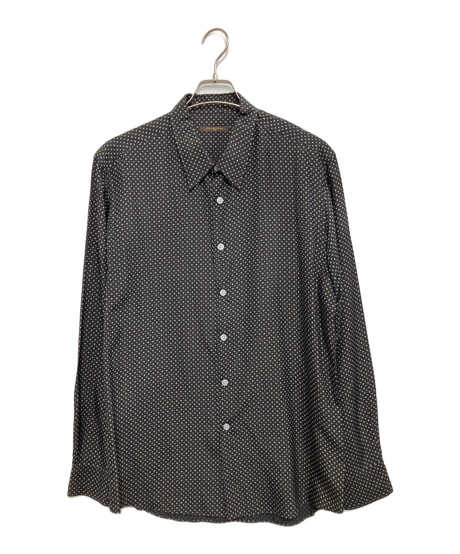 LOUIS VUITTON ルイヴィトン カジュアルシャツ XS 黒 【古着】【中古】【送料無料】 LOUIS VUITTON - LOUIS VUITTON ルイヴィトン Tシャツ・カットソー XS