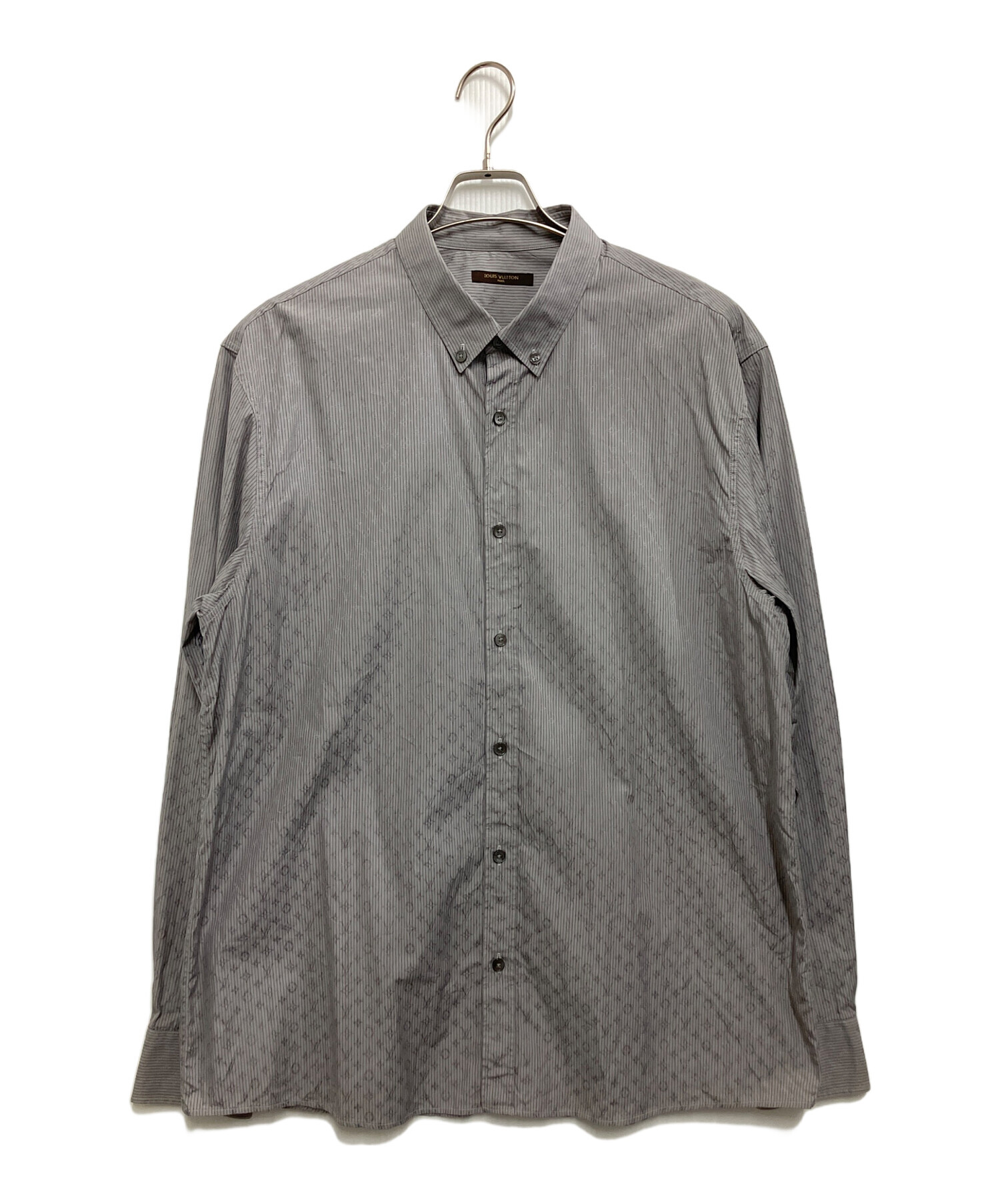 中古・古着通販】LOUIS VUITTON (ルイ ヴィトン) 長袖シャツ グレー