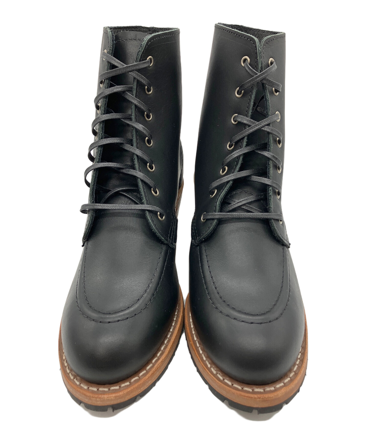 中古・古着通販】RED WING (レッドウィング) レザーブーツ ブラック 