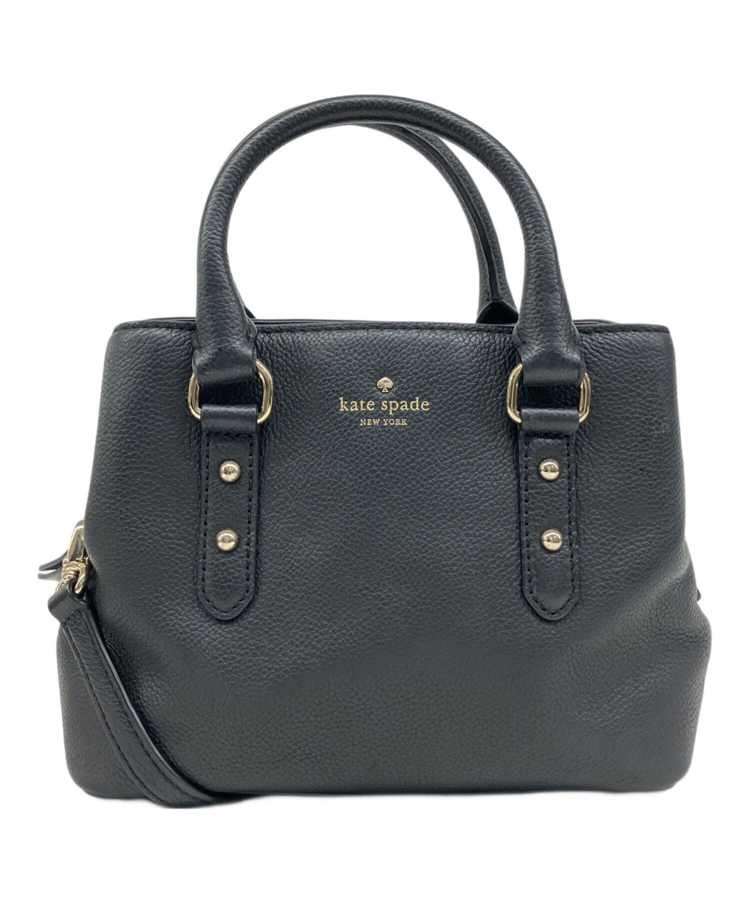 中古・古着通販】Kate Spade (ケイトスペード) 2WAYバッグ ブラック 中古・古着通販】Kate Spade (ケイトスペード) 2WAYバッグ ブラック
