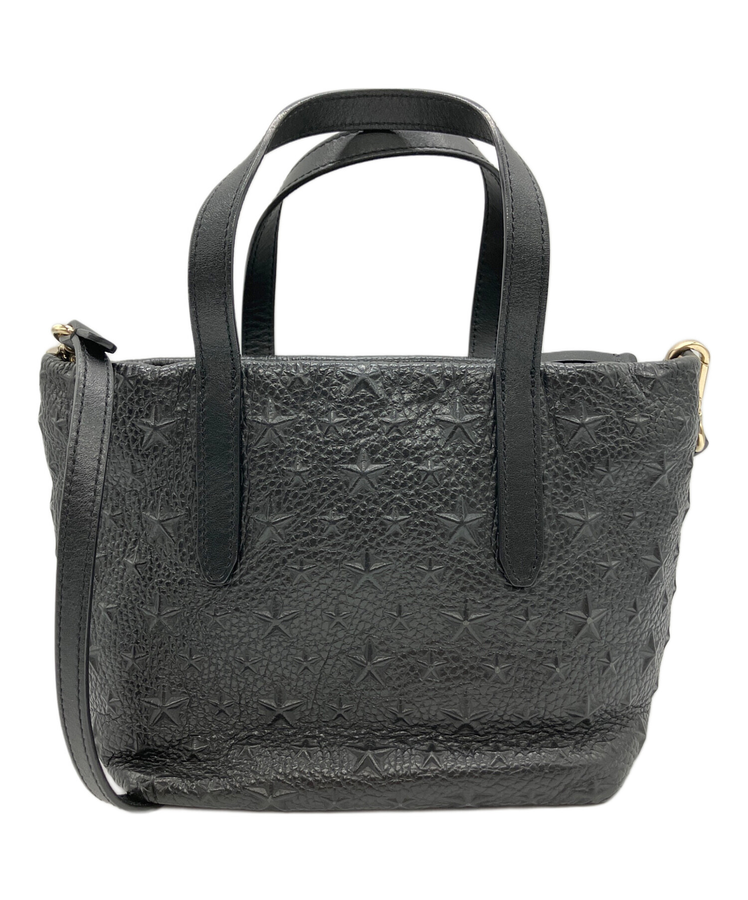 中古・古着通販】JIMMY CHOO (ジミーチュウ) 2WAYバッグ ブラック