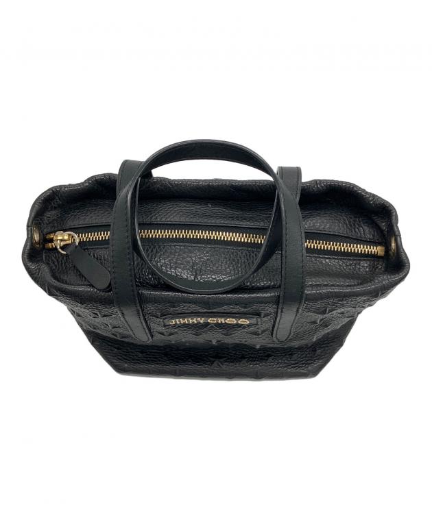 中古・古着通販】JIMMY CHOO (ジミーチュウ) 2WAYバッグ ブラック