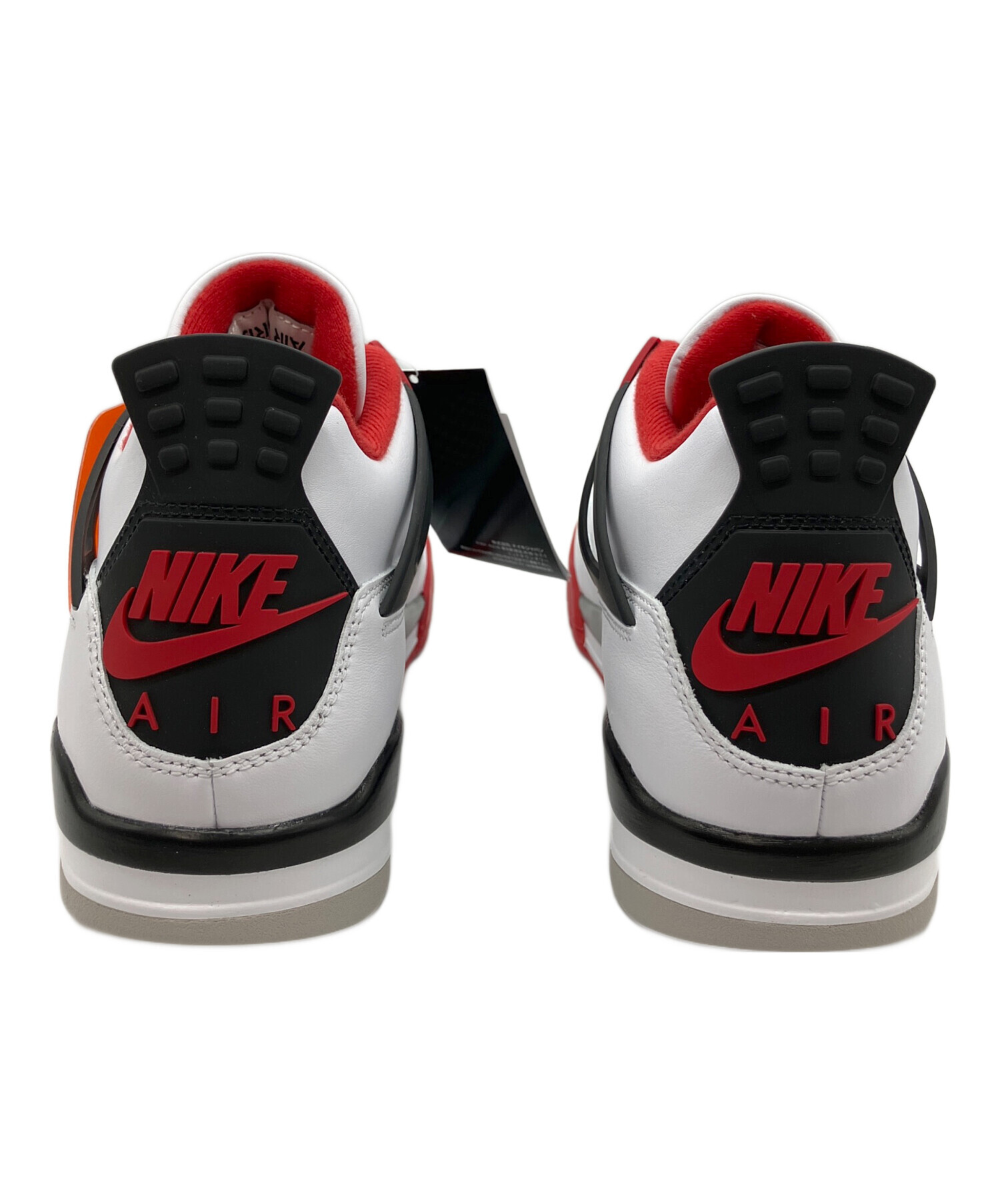中古・古着通販】NIKE (ナイキ) スニーカー ホワイト×レッド×ブラック 