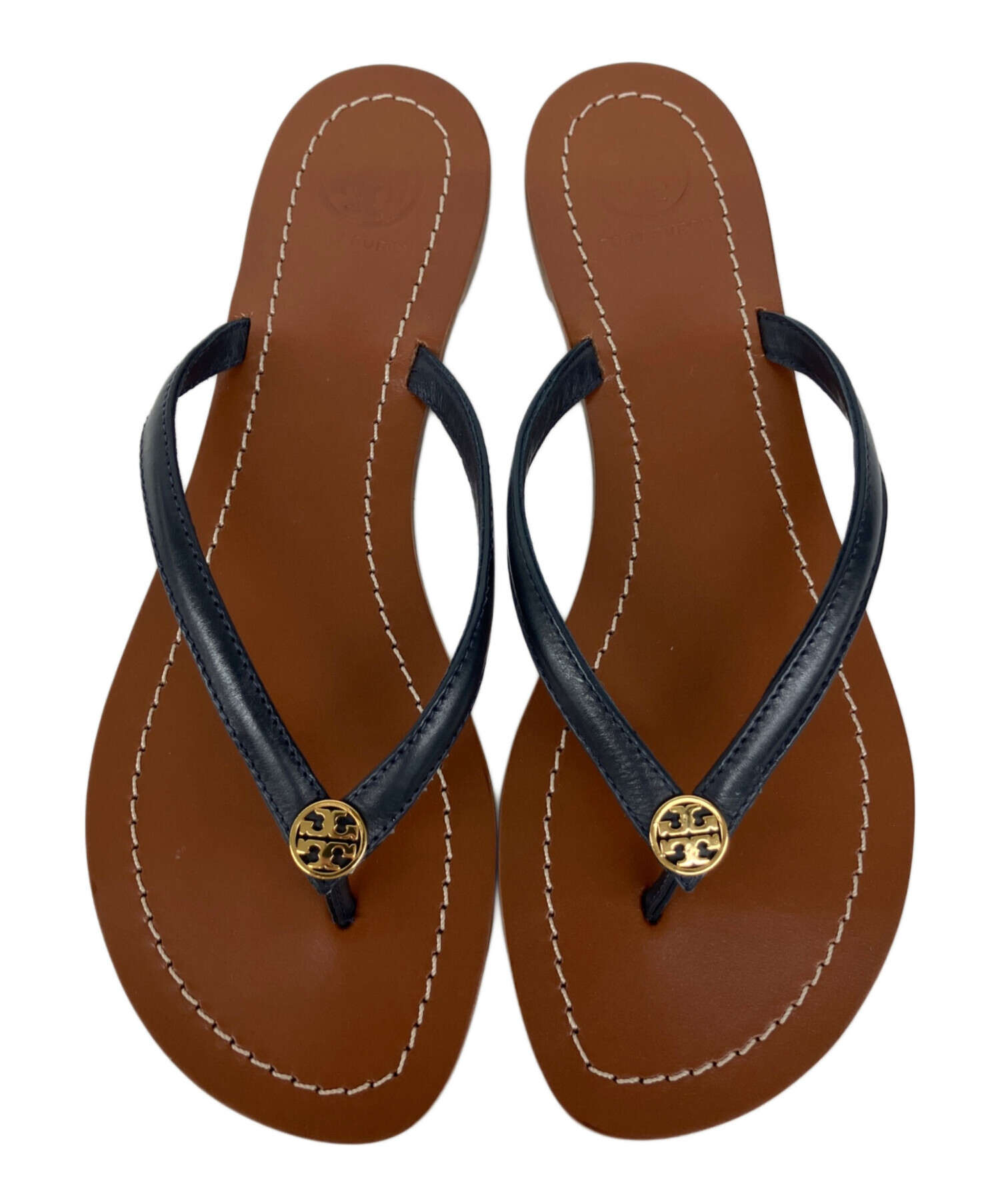 中古・古着通販】TORY BURCH (トリーバーチ) TERRA THONG VEG LEATHER