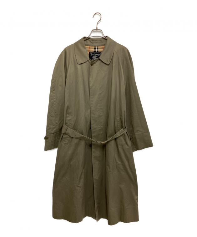 年末SALE Burberry's ステンカラーコート カーキ 中古・古着通販】Burberry's (バーバリーズ) ステンカラーコート