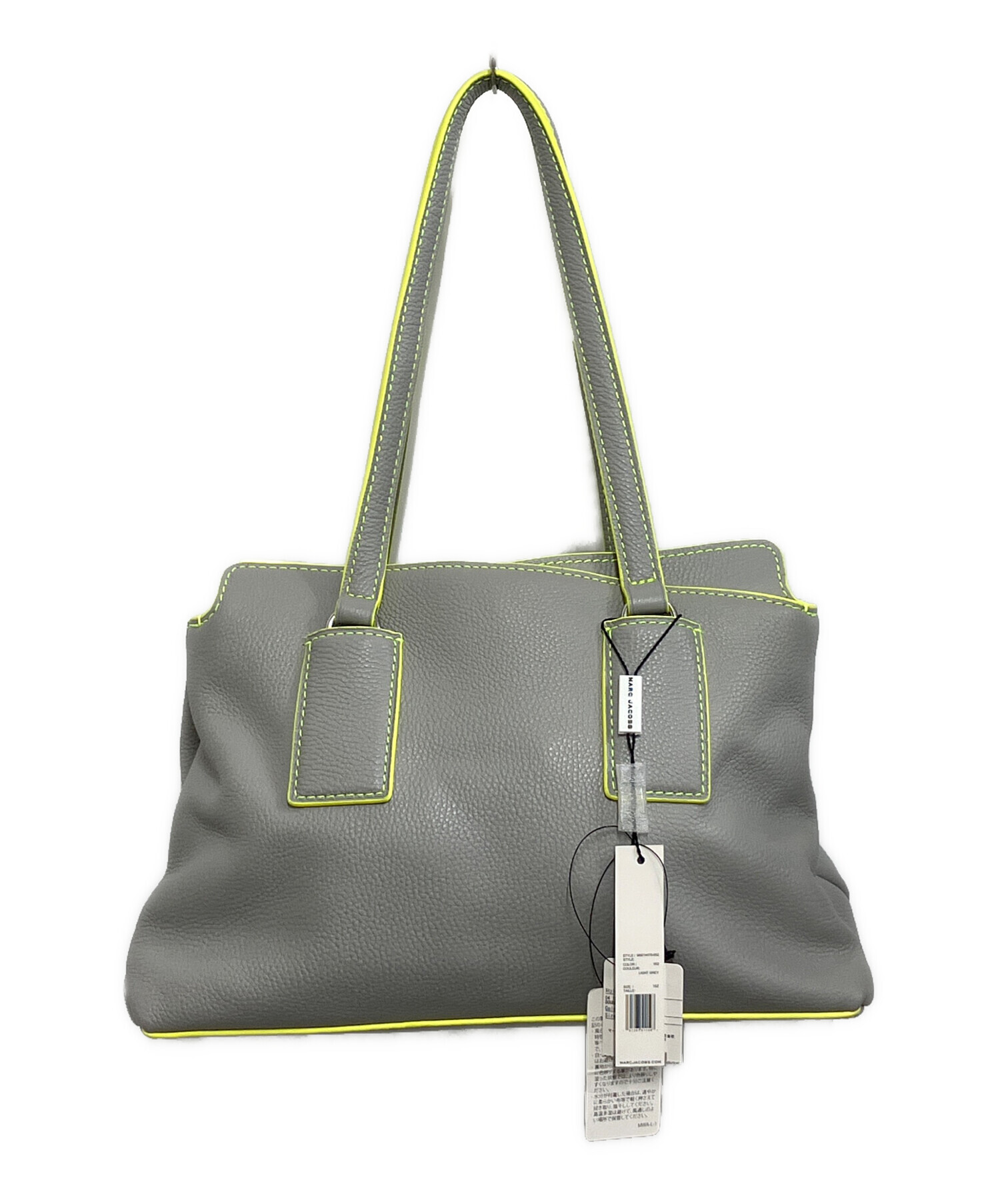 再値下げ！マークジェイコブス M0011046 グレー　トートバッグ レディース 中古・古着通販】MARC JACOBS (マークジェイコブス) トートバッグ