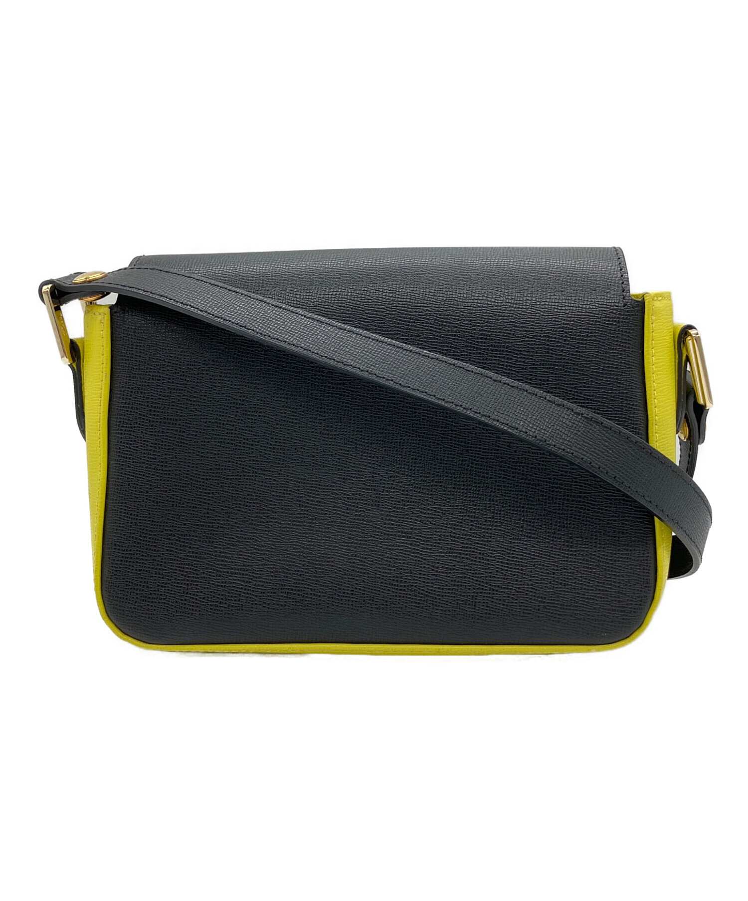 中古・古着通販】LONGCHAMP (ロンシャン) ショルダーバッグ ブラック 