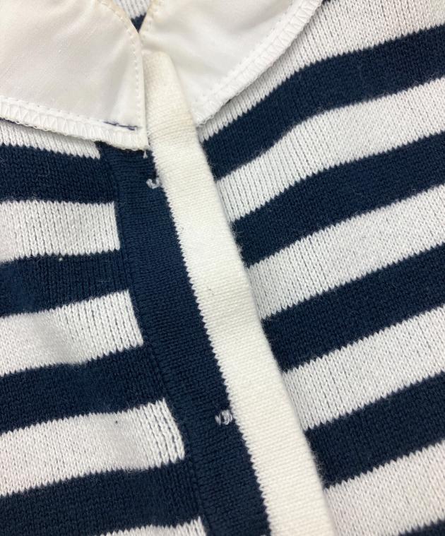 中古・古着通販】Bibiy. (ビビィ) ANGELIQUE KNIT ホワイト×ブルー