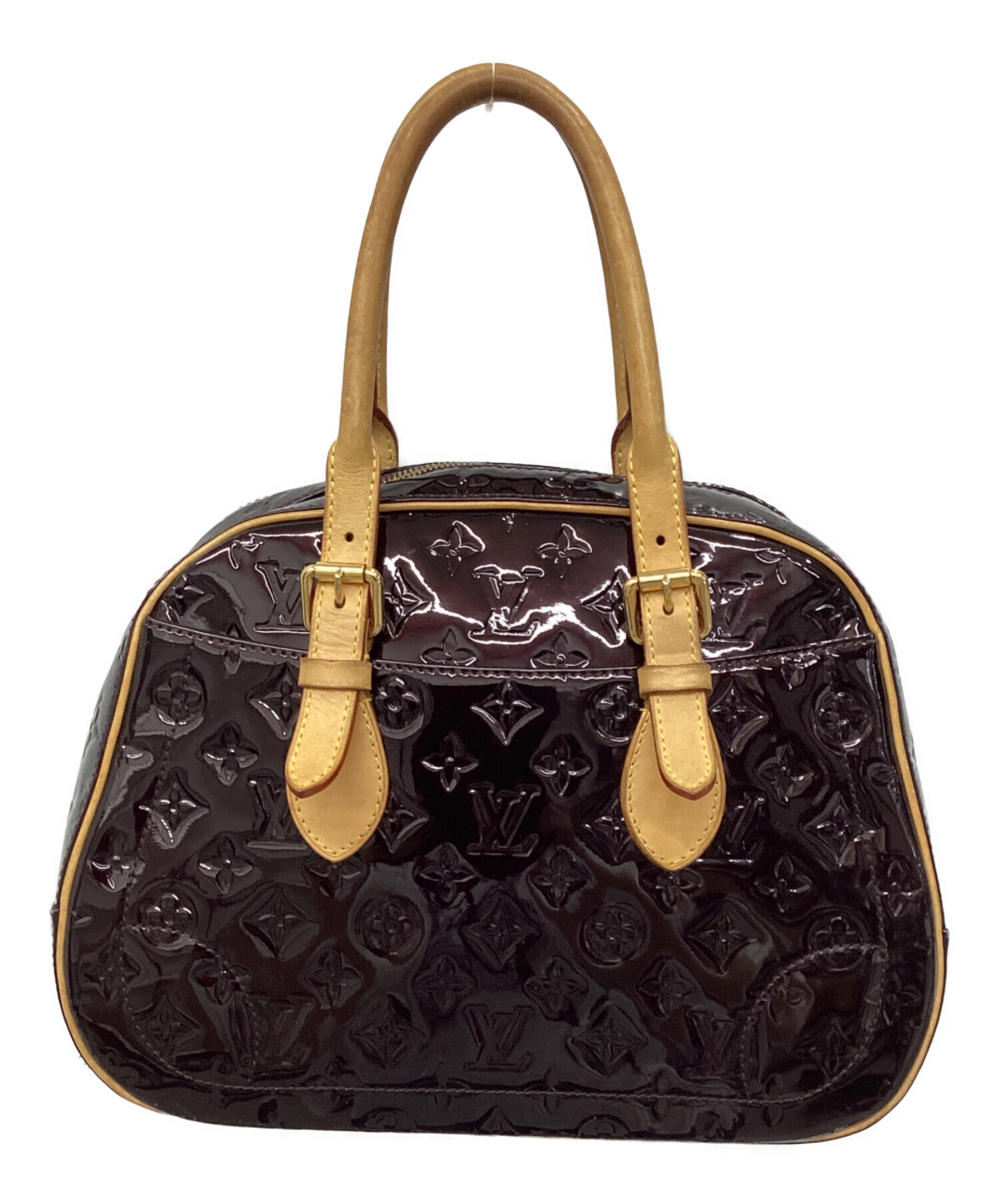 最終値下げ　Louis Vuitton エナメル ハンドバッグ アマラント 中古・古着通販】LOUIS VUITTON (ルイ ヴィトン) ハンドバッグ